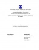 ANÁLISIS DE LOS ESTADOS FINANCIEROS