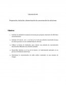 Titulación de soluciones.