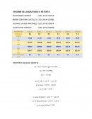 INFORME DE LABORATORIO 9. RETORTA