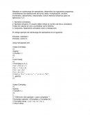 Sobrecarga de operadores y cadenas