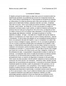 Ensayo La monotonía Cotidiana