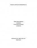 PROCESO LOGISTICO DE SERVIENTREGA S.A
