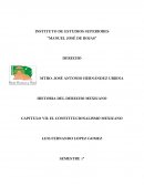 EL CONSTITUCIONALISMO MEXICANO