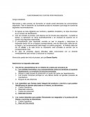 CUESTIONARIO DE COSTOS POR PROCESOS.