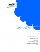 ¿Por qué piensas que en la actualidad el concepto de ÉTICA es crucial en un escenario de terrorismo, guerras, narcotráfico, cambios climáticos e incluso violaciones cotidianas de los derechos humanos?