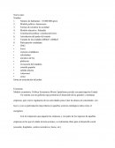 Economía Modelo económico: Política Económica Mixta Capitalismo privado con participación Estatal