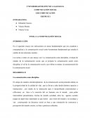 Ensayo sobre comunicación social