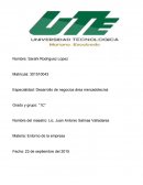 Especialidad: Desarrollo de negocios área mercadotecnia