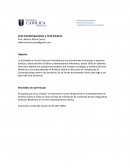 Anotaciones en torno a lo Contemporáneo América Latina[