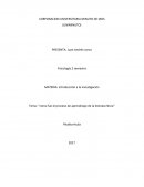 MI PROCESO DE APRENDISAJE DE LA LECTO ESCRITURA