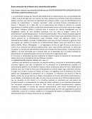 Breve extracción de la historia de la administración publica.