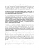 En el campo profesional existen 4 principios fundamentales de la ética profesional, la cual nos permiten en conjunto vivir plenamente, entre ellos tenemos la veracidad,