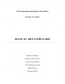 MANUAL DE EMPLEADOS SUPERMERCADOS INTERAHORROS