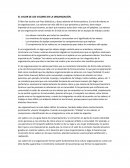 EL VALOR DE LOS VALORES EN LA ORGANIZACIÓN