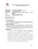 La presente demanda se presentó en el juzgado de Trujillo departamento de La Libertad