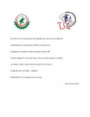 Programación orientada a objetos segundo semestre ISC