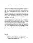 Espacios de probabilidad y zigma álgebra