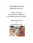 Ensayo sobre Frida Kahlo