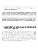 Actividad 2 ¿la cultura ayuda o entorpece a la organización? ¿de qué manera?
