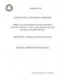 LOS FUNDAMENTOS DEL ENFOQUE CINSTRUCTIVISTA Y LAS CARACTERISTICAS DEL MODELO CONTRUCTIVISTA