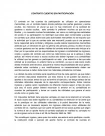 CONTRATO CUENTAS EN PARTICIPACIÓN. Página 1