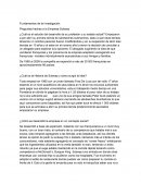 Fundamentos de la investigación Preguntas hechas a la Empresa Subway.
