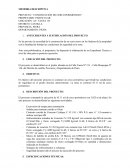 MEMORIA DESCRIPTIVA PROYECTO: “CONSTRUCCIÓN DE CERCO PERIMÉTRICO”