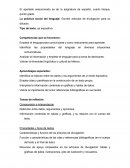 El apartado seleccionado es de la asignatura de español, cuarto bloque, quinto grado.