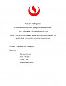 Trabajo Final de Integración economica