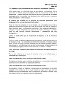 ¿Tú qué harías o qué implementarías para conservar la biodiversidad en México?