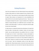 Eating disorders