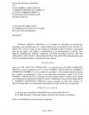El pago de gastos y costas que origine el presente juicio hasta su conclusión.