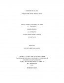 INFORME DE SALIDA PARQUE NACIONAL