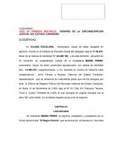 LEGAL JUEZ DE PRIMERA INSTANCIA AGRARIO DE LA CIRCUNSCRIPCION JUDICIAL DEL ESTADO CARABOBO