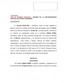 LEGAL JUEZ DE PRIMERA INSTANCIA AGRARIO DE LA CIRCUNSCRIPCION JUDICIAL DEL ESTADO CARABOBO