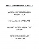 Me interesé por este tema debido a que me afecta como ser humano el desinterés de gran parte de nuestra sociedad y autoridades hacia nuestros niños y, con esto quisiera conocer más a fondo esta problemática que es un cáncer en nuestro Acapulco
