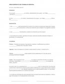 PRECONTRATO DE TRABAJO GRUPAL