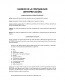 Manejo de la contabilidad Activo: Representa todos los bienes y derechos que son propiedad de la empresa.