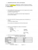 Con base en los textos básico y complementario, complete la información solicitada a continuación y escriba un ensayo de 200 palabras acerca de la administración de trabajo de la empresa estudiada.