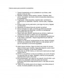 Catorce pasos para aumentar la autoestima