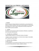 INPASTAS S.A FIDEOS LAZZARONI