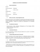 Kinder INFORME DE EVALUACIÓN PSICOPEDAGÓGICA