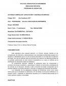 Actividad curricular: Capacitación y docencia en servicio