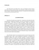 Este trabajo tienen como objetivo llevar a cabo una investigación sobre dos artículos relacionados con alguna condición de salud y que se beneficie al realizar recreación, actividad física o el ejercicio.