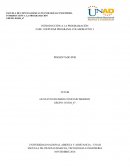 INTRODUCCIÓN A LA PROGRAMACIÓN FASE 3 DEPURAR PROGRAMA COLABORATIVO 3 PRESENTADO POR TUTOR GUSTAVO EDUARDO CONSTAIN MORENO