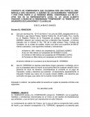 Contrato Declara EL VENDEDOR: