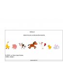 Reconoce las características, cuidados y alimentación de los animales.