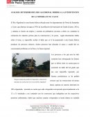 ANALISIS: DETERIORO DEL RIO ALGODONAL DEBIDO A LA INTERVENCION DE LA MINERIA EN SU CAUCE