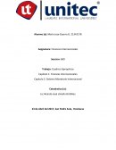 Combina Elementos de las Finanzas Corporativas y de la Economía Internacional.