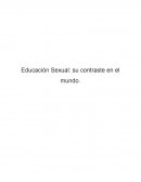 Educación Sexual: su contraste en el mundo